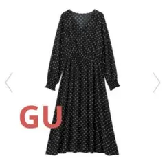 GU☆ドットカシュクールワンピース