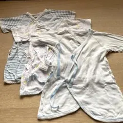 ベビー長肌着 3点セット 50-70cm