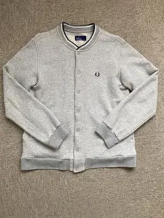 FRED PERRY グレー カーディガン JP S