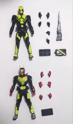 掌動-XX 仮面ライダーゼロワン&仮面ライダーゼロツーセット 拡張パーツ付き