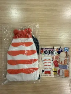 ポーチだけどぬいも背負える！特選寿司ネタショルダーポーチ