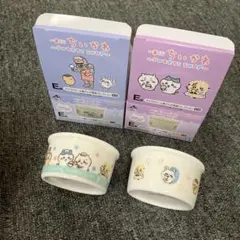新品　ちいかわ　食器　2個セット　陶器　アイスクリーム屋さん　一番くじ　E賞