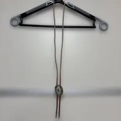 ループタイ 陶器製 花柄 メンズ アクセサリー