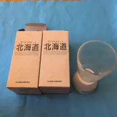 サッポロ生ビール 北海道グラス2個ガラスコップ昭和レトロ