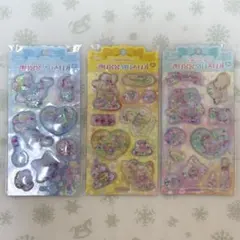 韓国限定 サンリオ ウォーターシール シナモロール プリン キキララ