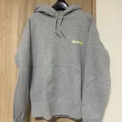 XLARGE グレー フード付きパーカー　sizeS