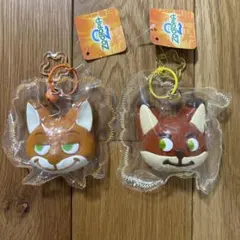 ZOOTOPIA ニック・ワイルド スクイーズキーホルダー 2種