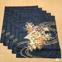250918-1 桂由美 座布団カバー 5枚セット 新品未使用