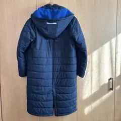 アディダス　ベンチコート　ジュニア　160 ネイビー