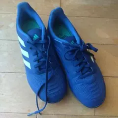 adidas サッカーシューズ 青 21cm トレシュー