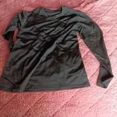 ブラック 長袖シャツとレギンス セット