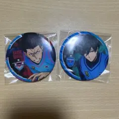 ブルーロック　Jリーグ　缶バッジ　馬狼照英　糸師凛