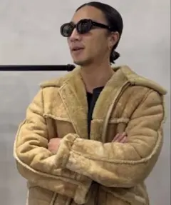 YOKE/ REVERSIBLE MOUTON RANCH COAT - メルカリ