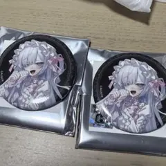 魔法少女ノ魔女裁判 缶バッジ まねきねこ まのさば 夏目アンアン