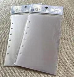 【正規品】クーリア　とうめいシールシート　シールバインダー　リフィル　2点セット