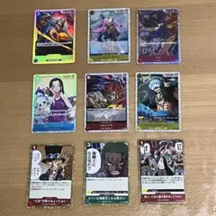 ワンピースカードゲーム　まとめ売り　シャンクスなど９枚