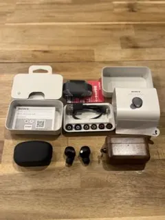 SONY WF-1000XM5 ワイヤレスイヤホン 木製ケース付き ソニー 美品