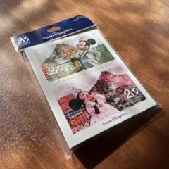 TDR ディズニーシー 20周年記念 ポストカード＆カードホルダー ☆未開封品☆