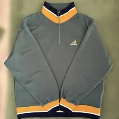 コンバース　ハーフジップ　トレーナー　L