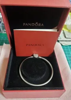 正規品 箱つき PANDORA Wishful Heart ブレスレット 廃盤 - メルカリ