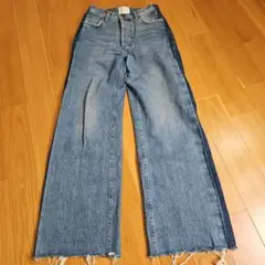 LES COYOTES DE PARIS サイド配色デニムパンツ