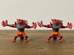 ポケモン　スタイルフィギュア　ガオガエン　サン&ムーン　廃盤　2体　まとめ売り