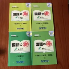 サピックス　2年　2022年度　国算　デイリーサピックス他　中古 サピックス 2年 2022年度 国算 デイリーサピックス他 中古 2025