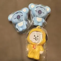 BT21 フォトフレームマスコット KOYA CHIMMY ３個セット