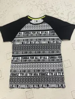 Zumba ラグランTシャツ ブラック ホワイト