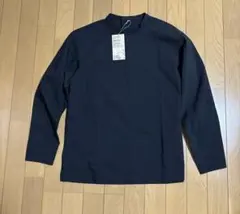 【新品】無印　長袖ブラウス 黒　Ｓサイズ