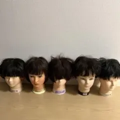 美容師用 カットウィッグ 5体セット 練習用 - メルカリ