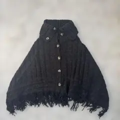 ニット ポンチョ