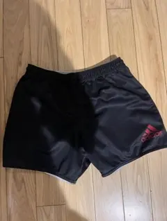 【非売品】adidas ラグビー　ショートパンツ　黒赤