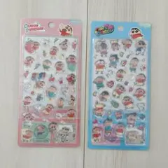 クレヨンしんちゃん ３D立体シール ２枚セット