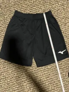ブラックハーフパンツ　ミズノ　MIZUNO