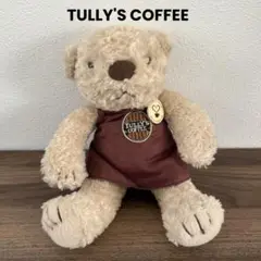 TULLY'S COFFEE テディベア ベアフル ぬいぐるみ