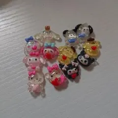 サンリオ ネイルパーツ 12個セット