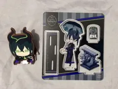 ツイステ マレウス ラバークリップ ミニアクリルスタンド