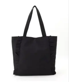 【新品未使用】トートバッグ 黒 ブラック サブバッグ SHOO・LA・RUE