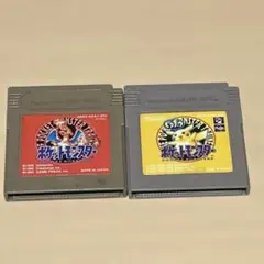 ポケットモンスター　黄、赤　動作未確認