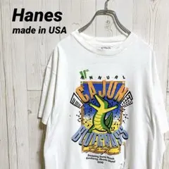 90s USA製 Hanes 1990 Cajun Bluegrass Tシャツ