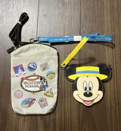 ディズニーリゾート　パケーションパッケージグッズ/2点セット