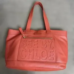 【SEE BY CHLOE シーバイクロエ】 レザートートバッグのサムネイル