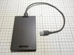 BUFFALO ポータブルHDD 1TB HD-PCG1.0U3-BBA