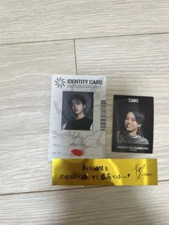 &team TAKI ATBアンコン トレカ 銀テープ アプグレ特典付き