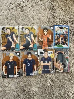 烏野 クリアカード8枚