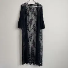 MERCURYDUO＊レースロングカーディガンのサムネイル