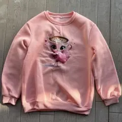 イタリアンブレインロット　バレリーナカプチーナ　裏起毛トレーナー　140cm