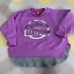 BABYDOLL 90サイズトレーナー