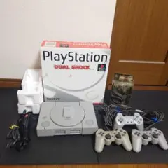 SONY PS1 プレステ 初代 SCPH-7000 デュアルショック対応 箱付